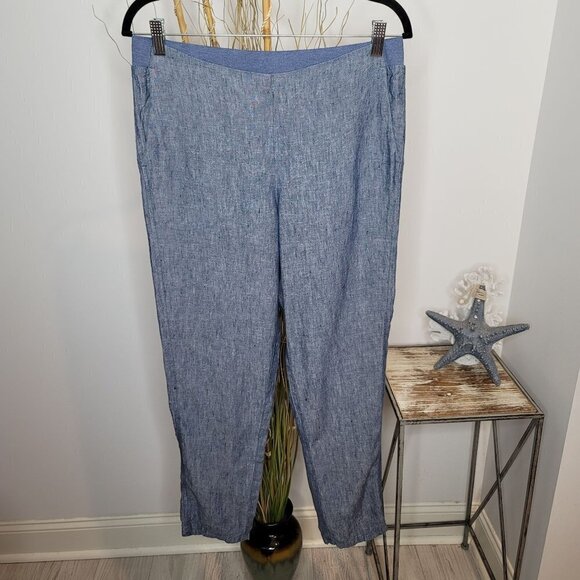 J. Jill Love Linen Pants Womens Small - Picture 1 of 7